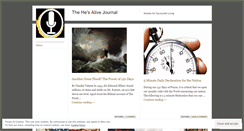 Desktop Screenshot of hesaliveradio.wordpress.com