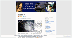 Desktop Screenshot of lissaandpeewee.wordpress.com