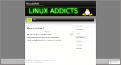 Desktop Screenshot of linuxaddicts.wordpress.com