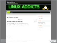 Tablet Screenshot of linuxaddicts.wordpress.com