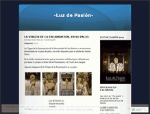 Tablet Screenshot of luzdepasion.wordpress.com