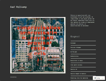 Tablet Screenshot of aadholkamp.wordpress.com