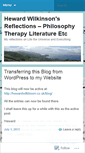 Mobile Screenshot of hewardwilkinson.wordpress.com