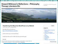 Tablet Screenshot of hewardwilkinson.wordpress.com