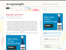 Tablet Screenshot of corporategiftss.wordpress.com