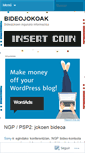 Mobile Screenshot of bideojokoak.wordpress.com
