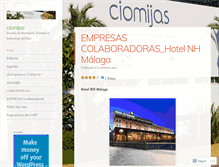 Tablet Screenshot of ciomijas.wordpress.com