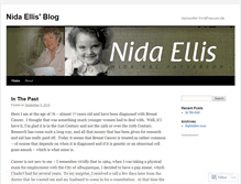 Tablet Screenshot of ellisnida.wordpress.com