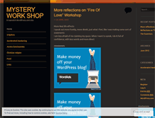 Tablet Screenshot of mysteryworkshop.wordpress.com