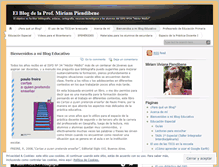 Tablet Screenshot of miriampiendibene.wordpress.com