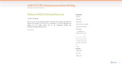 Desktop Screenshot of amicusupdaa.wordpress.com