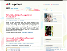 Tablet Screenshot of irun89.wordpress.com