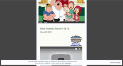 Desktop Screenshot of familyguyepisodesonline.wordpress.com