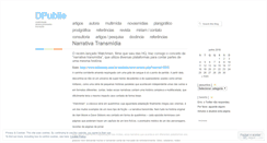 Desktop Screenshot of dpublie.wordpress.com