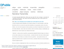 Tablet Screenshot of dpublie.wordpress.com