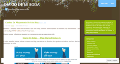 Desktop Screenshot of diariodemiboda.wordpress.com