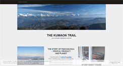 Desktop Screenshot of kumaononline.wordpress.com