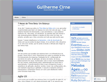 Tablet Screenshot of gcirne.wordpress.com