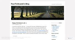 Desktop Screenshot of fiolkowski.wordpress.com