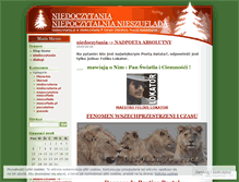 Tablet Screenshot of niedoczytania.wordpress.com