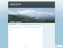 Tablet Screenshot of cristianoimoveis.wordpress.com