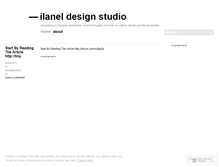 Tablet Screenshot of ilanel.wordpress.com