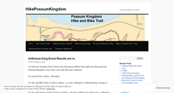 Desktop Screenshot of hikepossumkingdom.wordpress.com