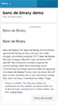 Mobile Screenshot of infotrac.bancdebinarydemo.wordpress.com