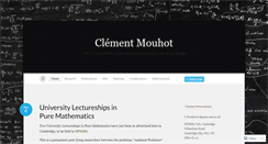 Desktop Screenshot of cmouhot.wordpress.com