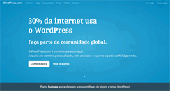 Desktop Screenshot of br.wordpress.com