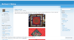 Desktop Screenshot of marthamc.wordpress.com