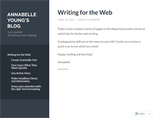 Tablet Screenshot of annabelleyoung.wordpress.com