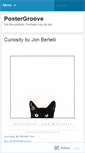 Mobile Screenshot of postergroove.wordpress.com