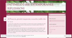 Desktop Screenshot of fatemelodire.wordpress.com