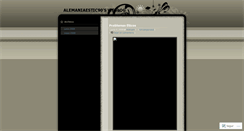 Desktop Screenshot of alemaniaestic90.wordpress.com