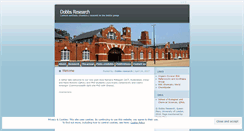 Desktop Screenshot of dobbsgroupqm.wordpress.com