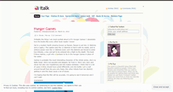 Desktop Screenshot of italklots.wordpress.com