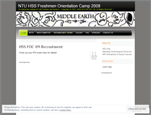 Tablet Screenshot of hssfoc08.wordpress.com