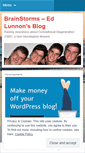 Mobile Screenshot of edlunnon.wordpress.com