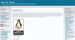 Desktop Screenshot of dertin.wordpress.com