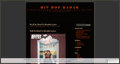 Desktop Screenshot of hiphopradar.wordpress.com