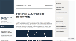 Desktop Screenshot of loqueestababuscando.wordpress.com