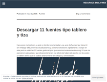 Tablet Screenshot of loqueestababuscando.wordpress.com