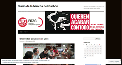 Desktop Screenshot of diariomarchadelcarbon.wordpress.com