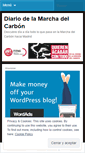 Mobile Screenshot of diariomarchadelcarbon.wordpress.com