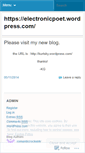 Mobile Screenshot of electronicpoet.wordpress.com