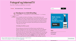 Desktop Screenshot of fotografoginternettv.wordpress.com
