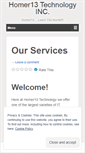 Mobile Screenshot of homer13technology.wordpress.com
