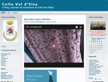 Tablet Screenshot of collevaldelsa.wordpress.com