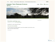 Tablet Screenshot of cherrytreeonline.wordpress.com